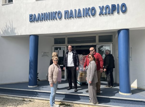 Διανομή προϊόντων διατροφής και φροντίδας, μέσω χορηγιών στο Ελληνικό Παιδικό Χωριό στο Φίλυρο